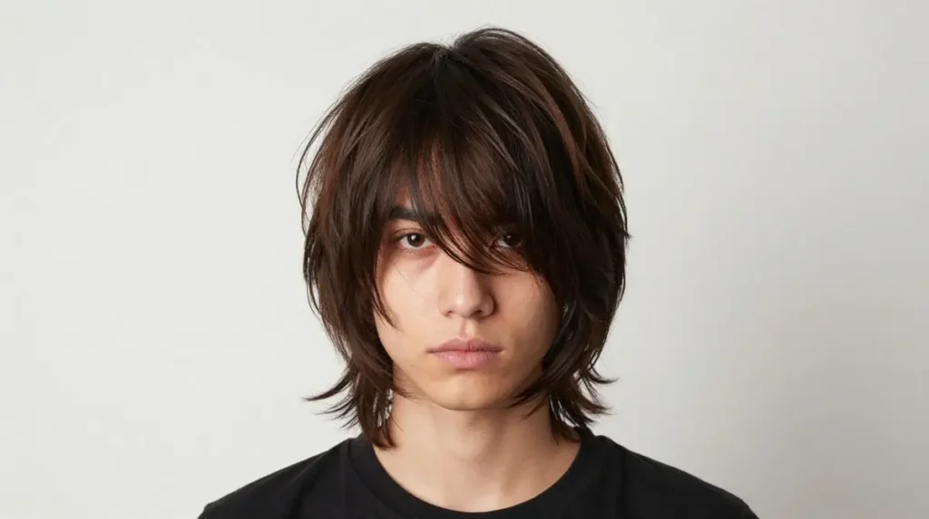 Layered Blowout Haircut for Men