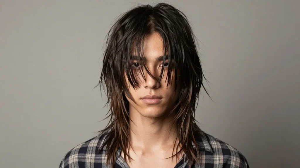 Layered Curtain Fringe Haircut