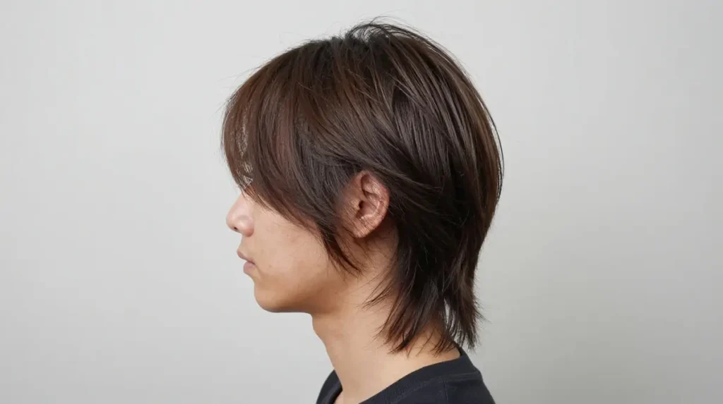 Layered Haircut for Thin Hair Men