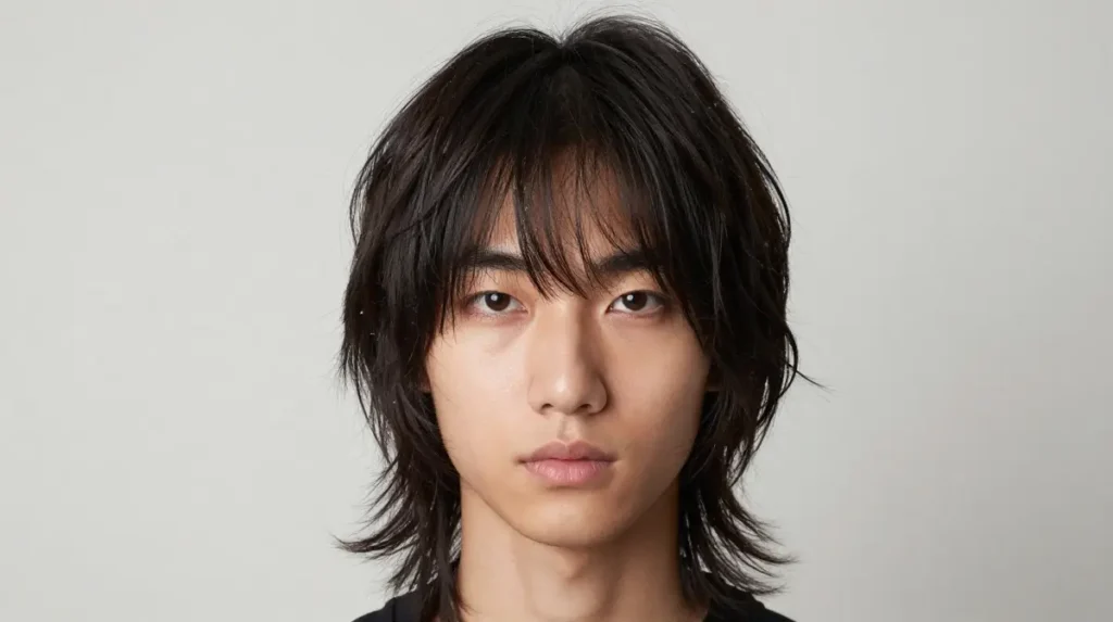 Layered Medium Length Hair for Triangle Face