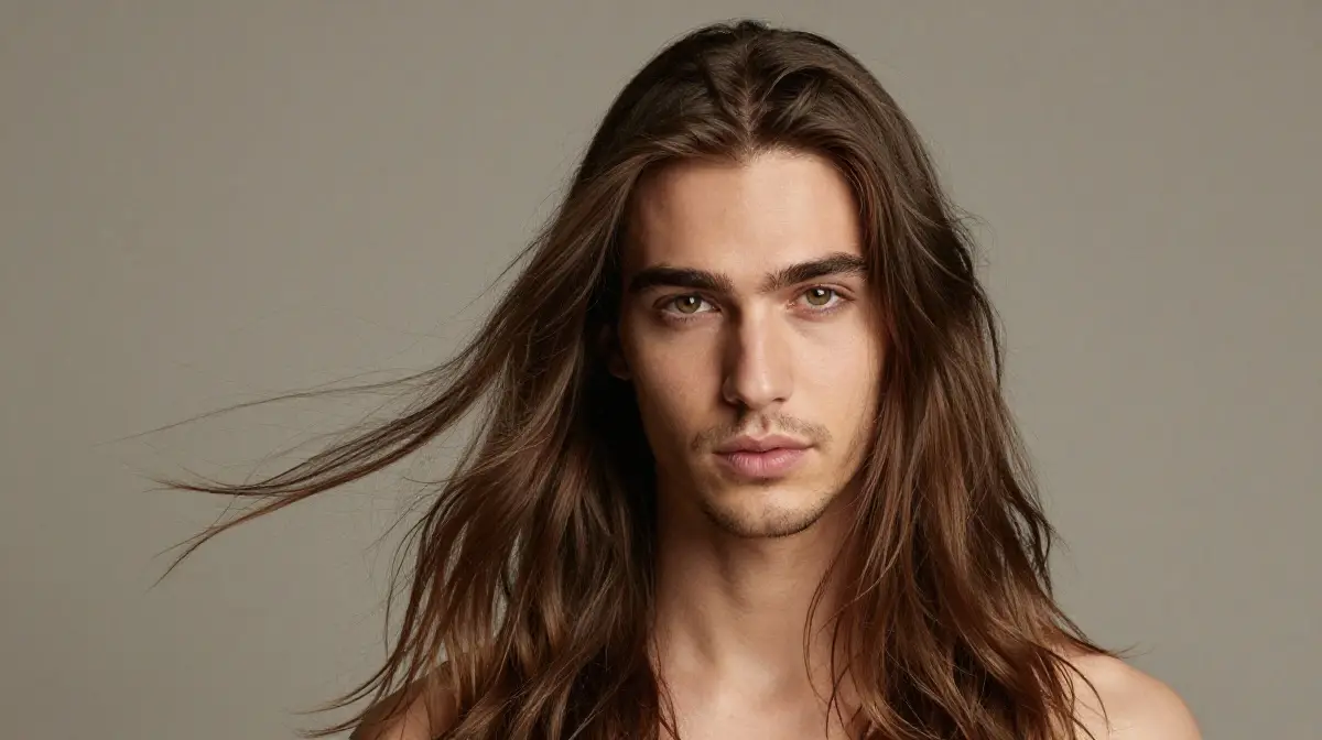 Long Hair with Natural Movement