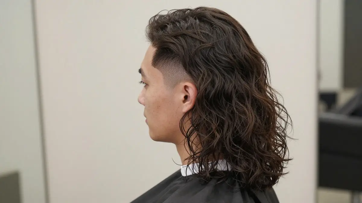 Long Wavy Top with Low Fade
