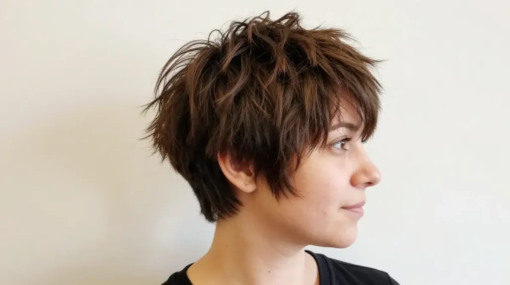 Low Maintenance Shaggy Pixie