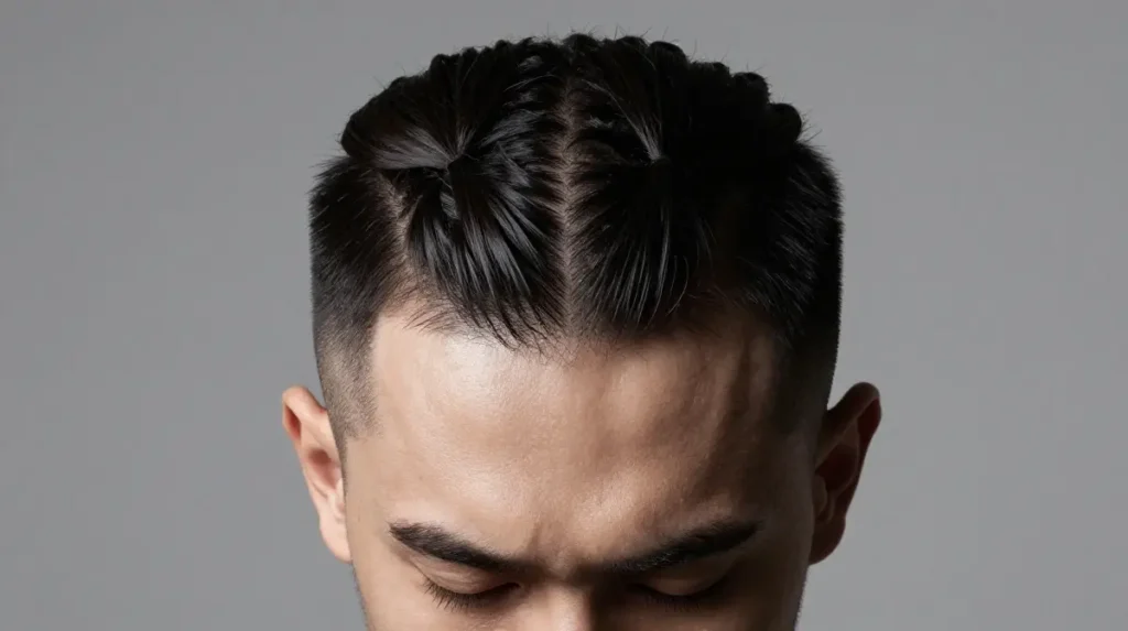 Middle Part with Undercut