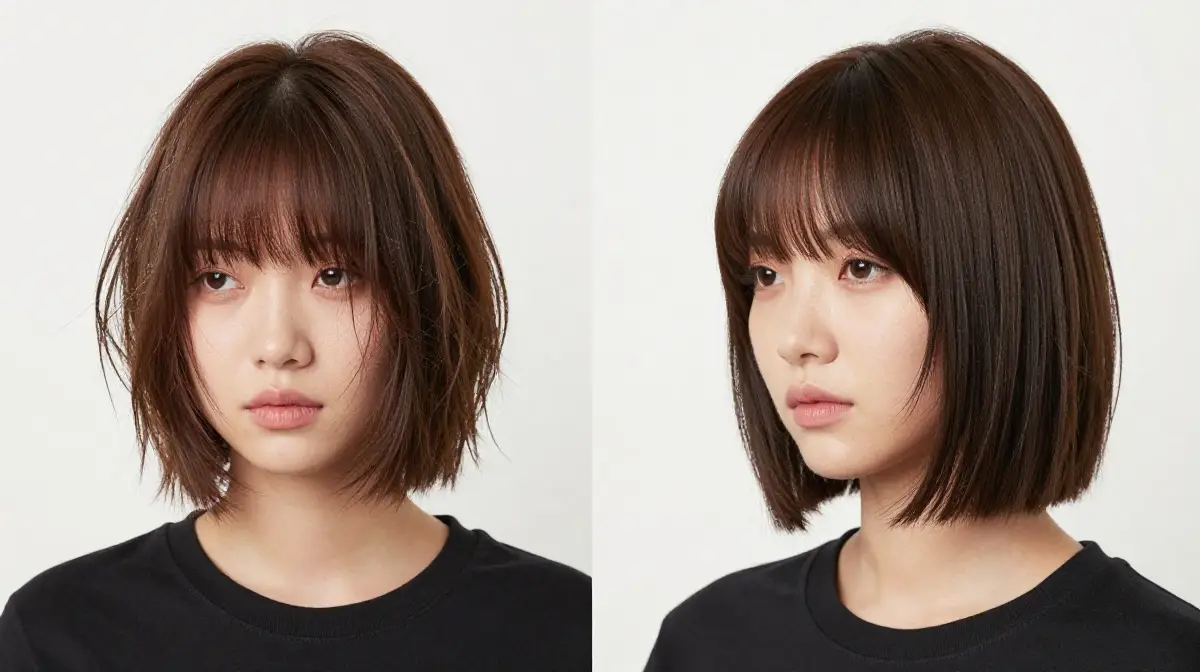 Modern Layered Bob for Blonde Women Over 50