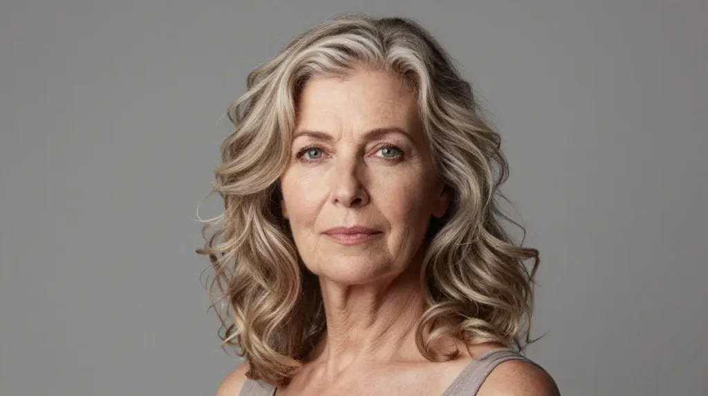 Natural Texture Medium Length Style