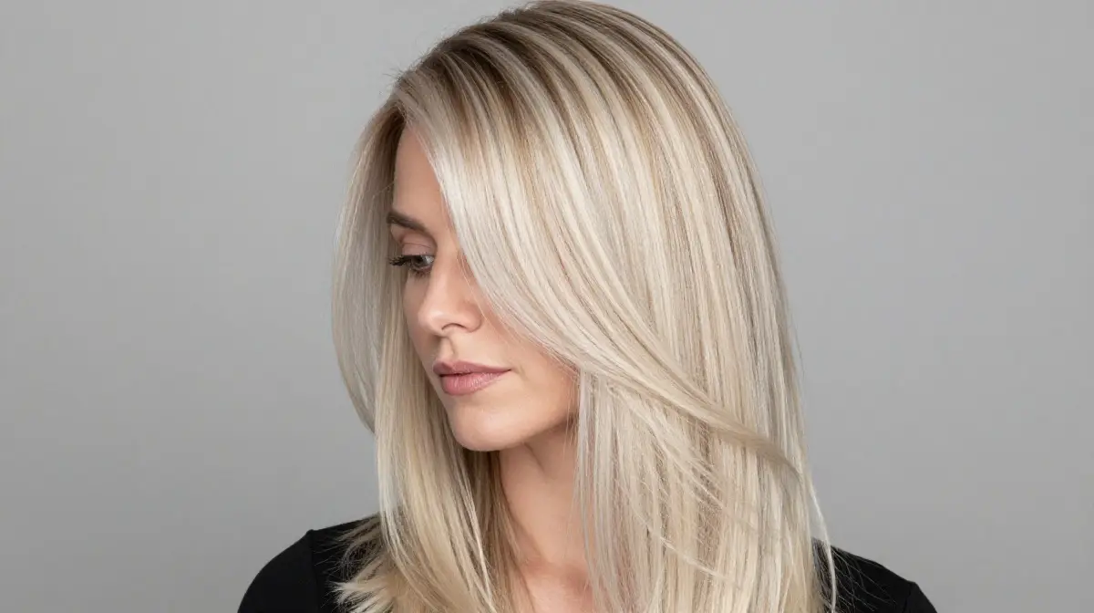 Pearl Blonde Highlights