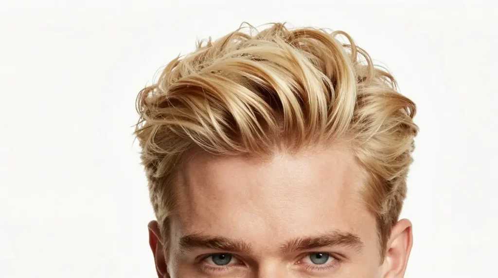 Platinum Blonde Undercut