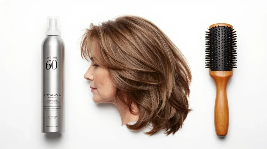 Product and Styling Tips for Fine Hair at 60