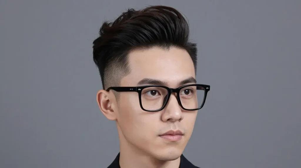 Quiff with Glasses