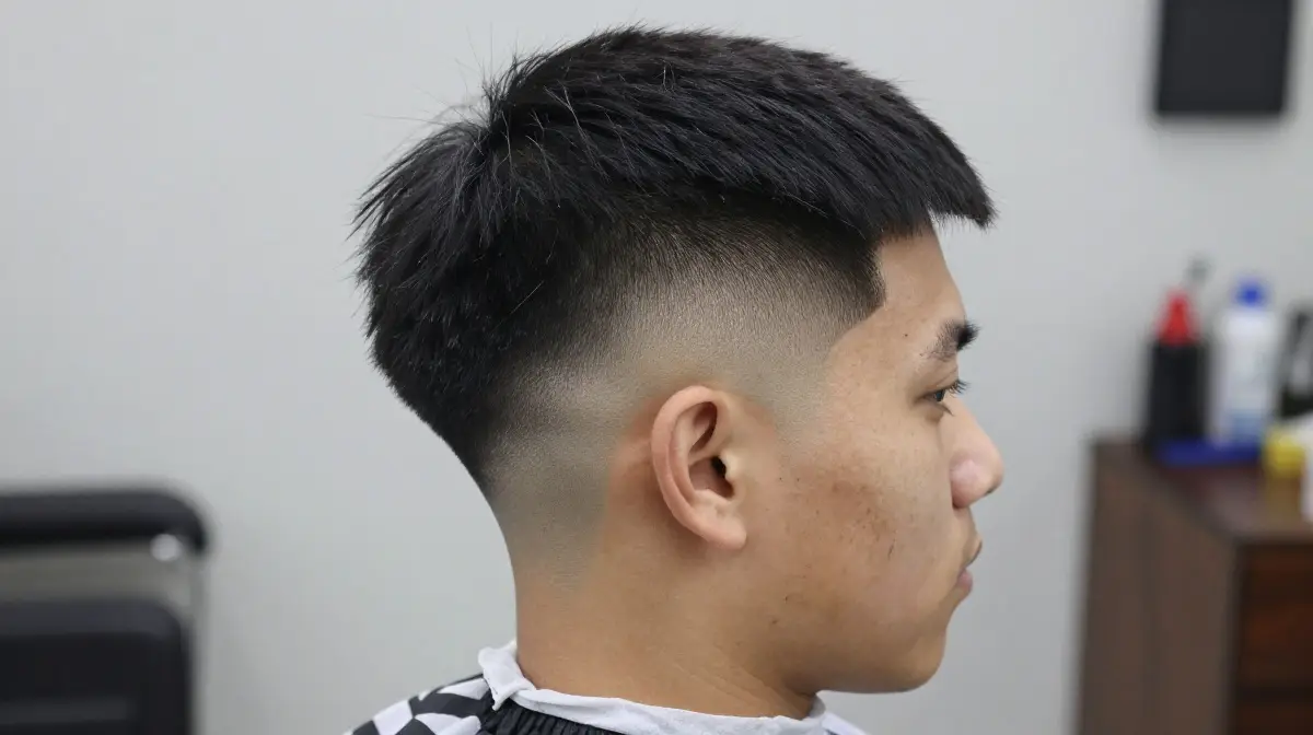 Retro 90s High Top Fade