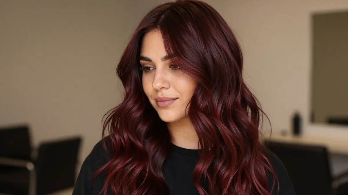 Rich Mahogany Balayage