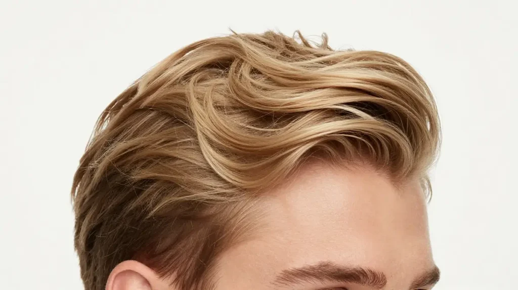 Sandy Blonde Surfer Hair