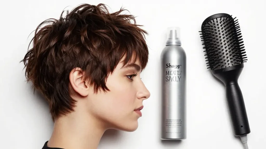 Shaggy Pixie Styling Tips and Products