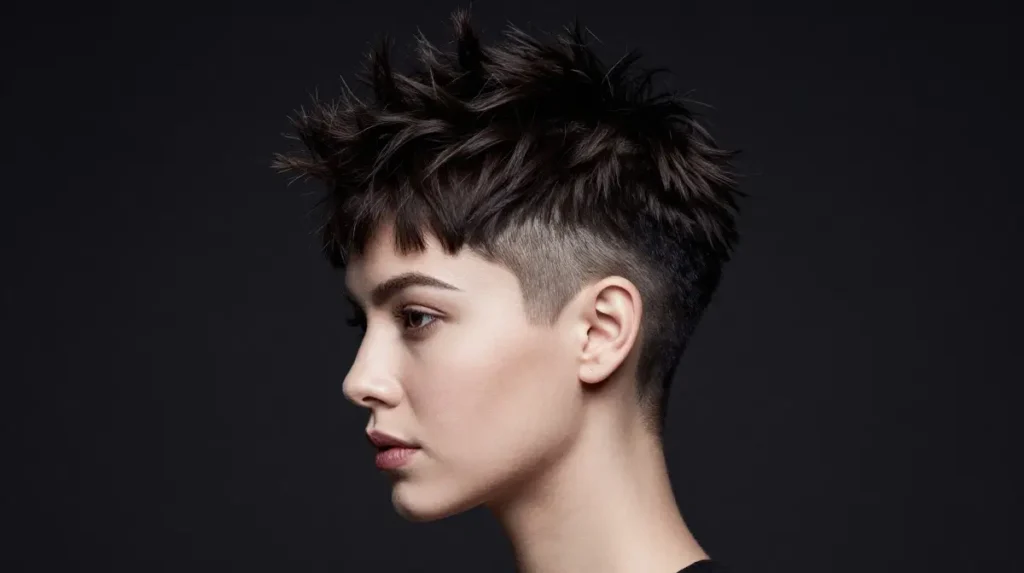 Shaggy Pixie with Undercut
