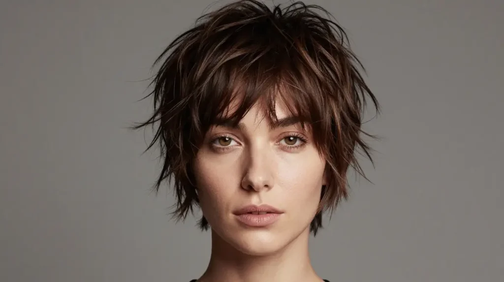 Shaggy Pixie with Wispy Bangs