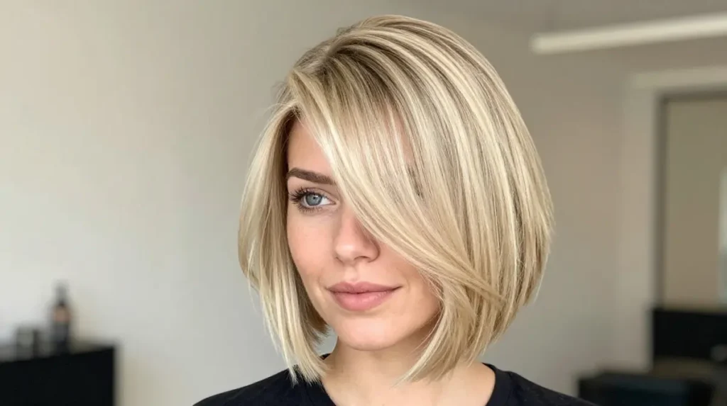 Short Blonde Hair Modern Style