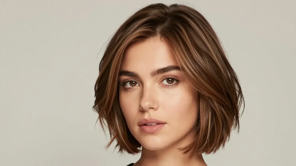 Short Hair Color Tips for Round Faces