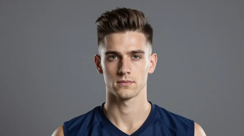 Short Pompadour for Volleyball