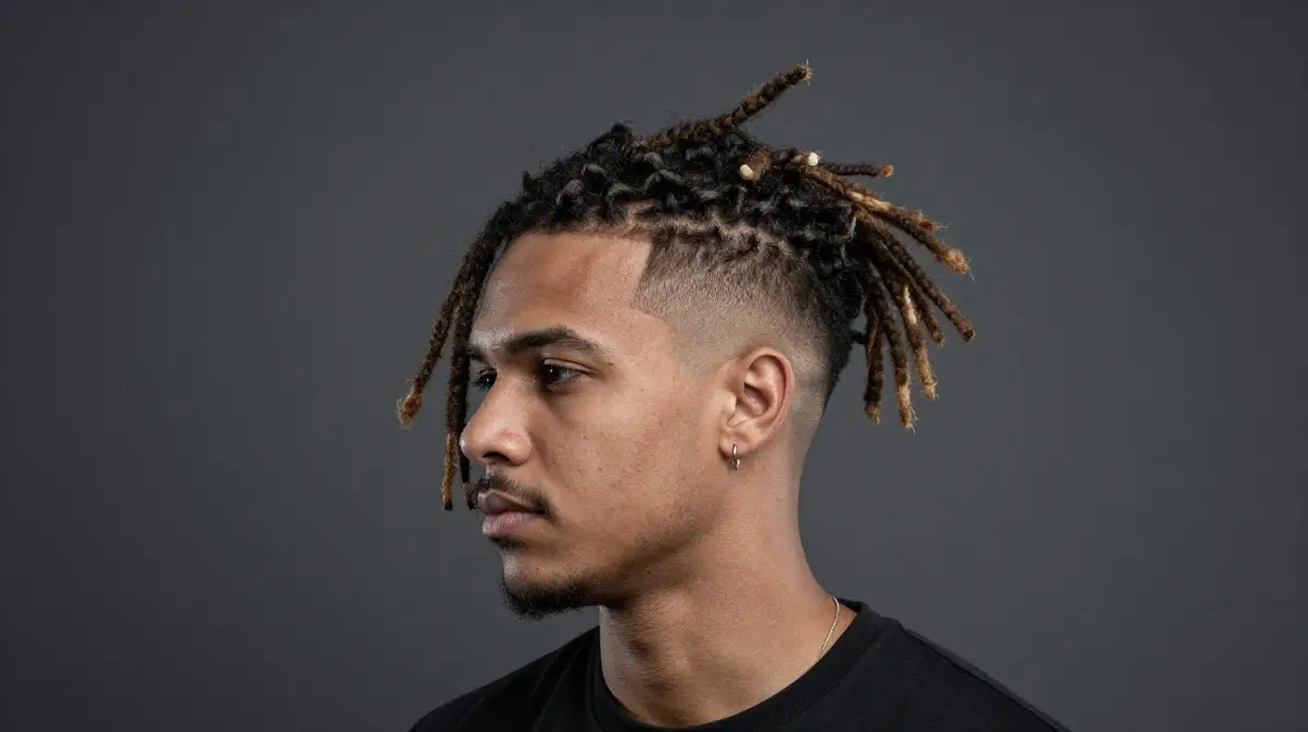 Short Sides Long Dreadlocks