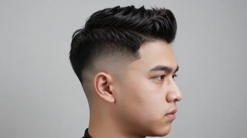 Side Part with Taper for Diamond Face