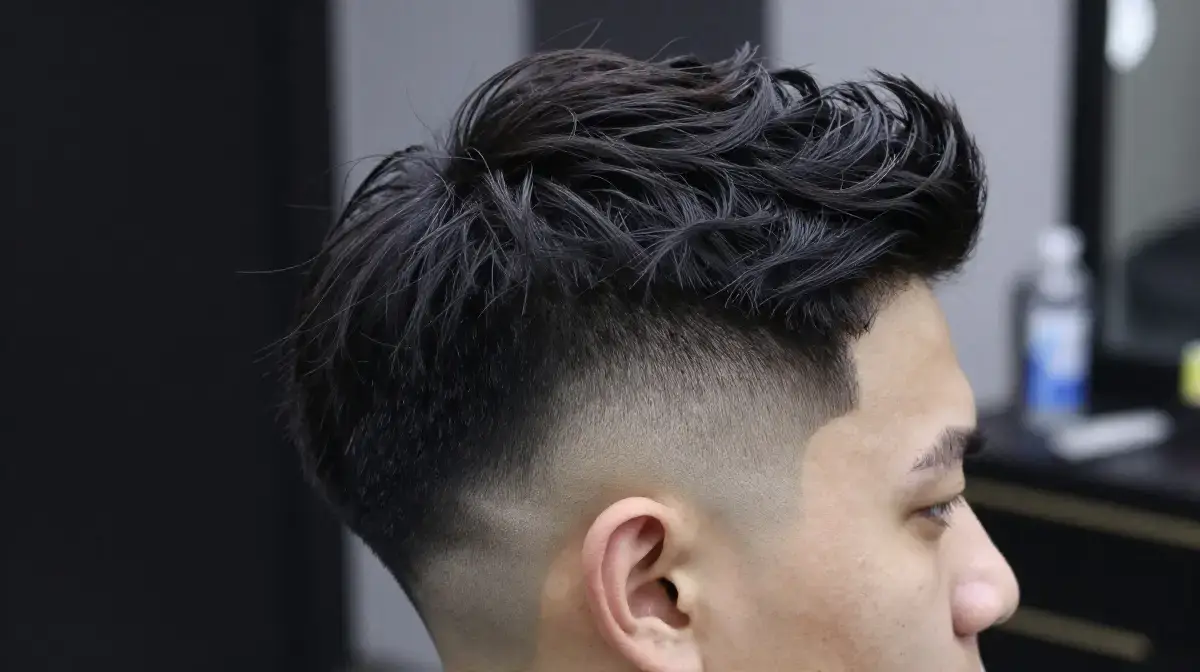 Skin Fade with Quiff