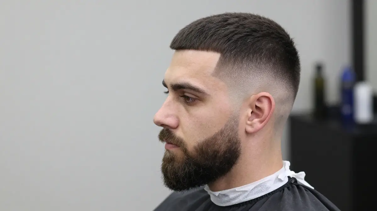 Taper Fade with Beard