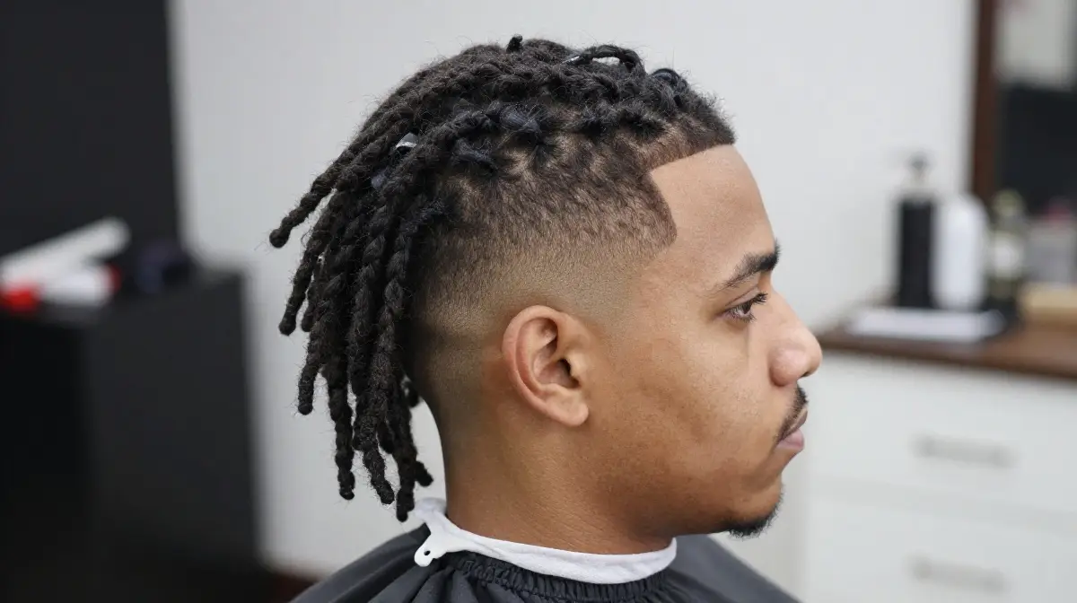 Taper Fade with Dreads