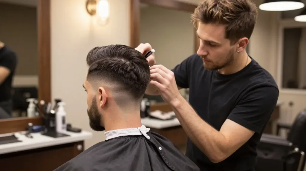 Taper Haircut Styling Tips and Barber Communication
