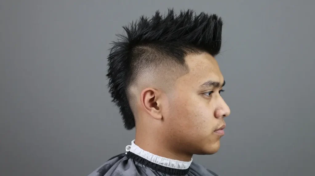 Taper with Mohawk or Faux Hawk