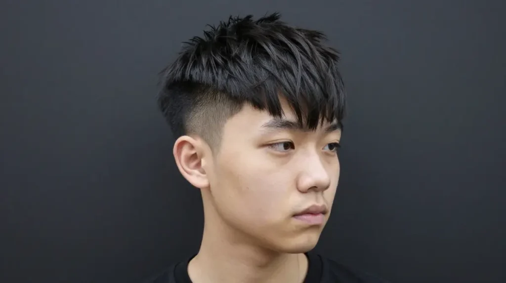 Tapered Fringe for Triangle Face