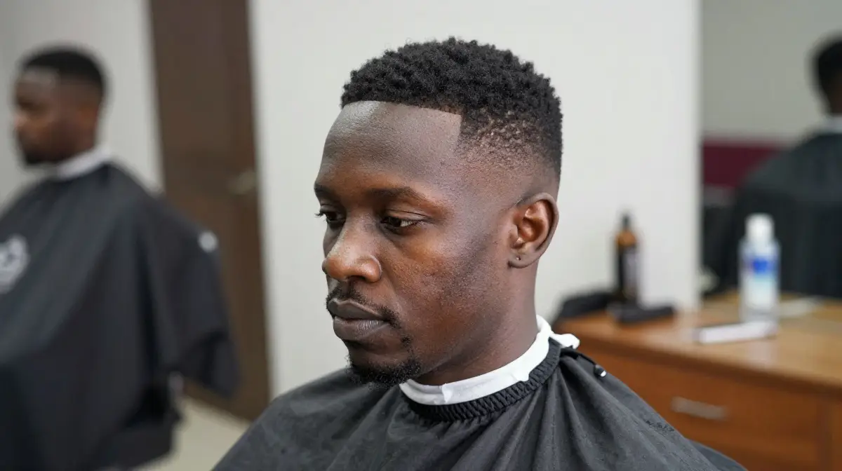 Temple Fade for Black Men