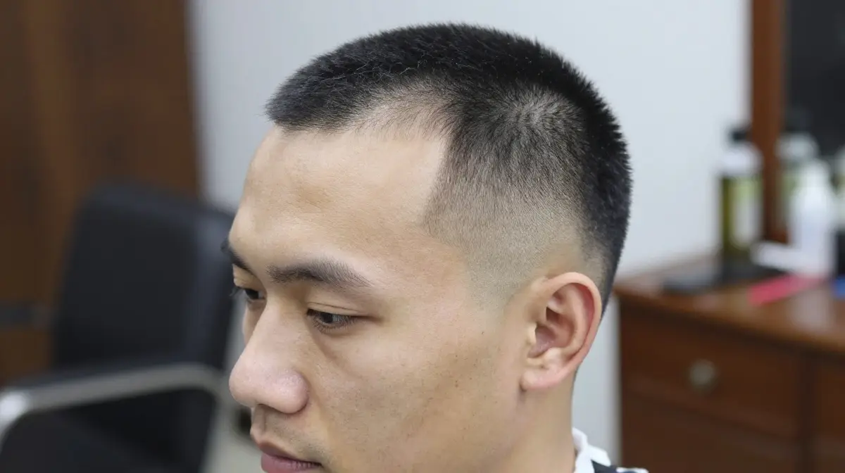 Temple Fade for Receding Hairline