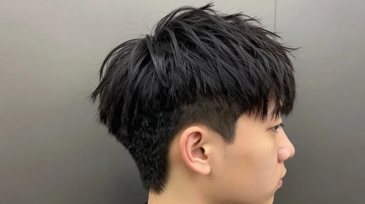 Textured Crop with Quiff