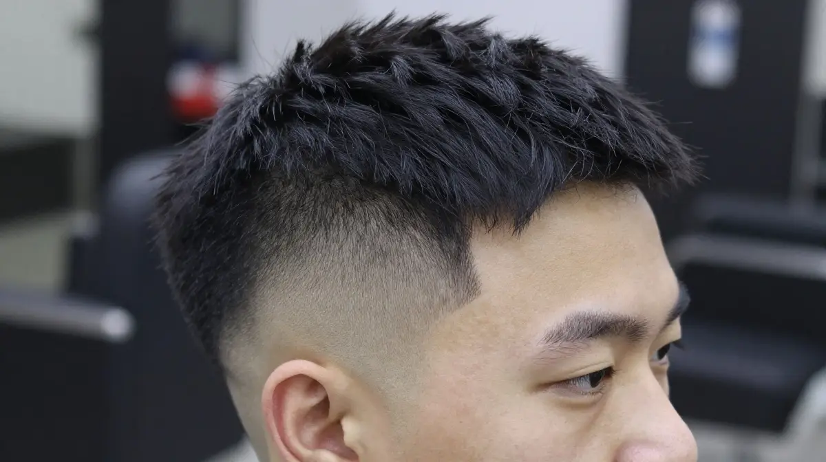 Textured Crop with Skin Fade