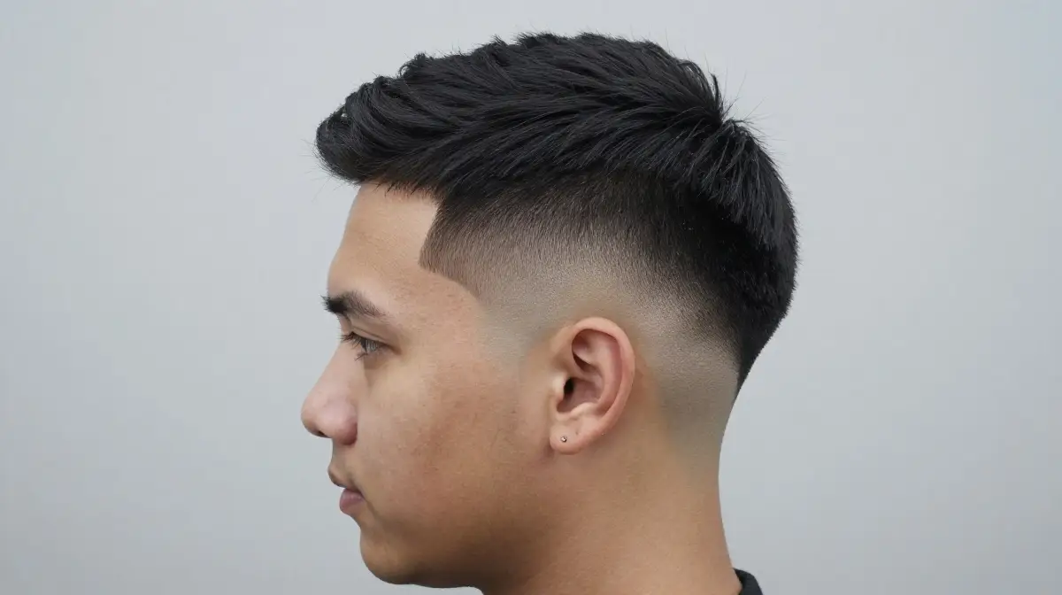 Textured Crop with Skin Fade