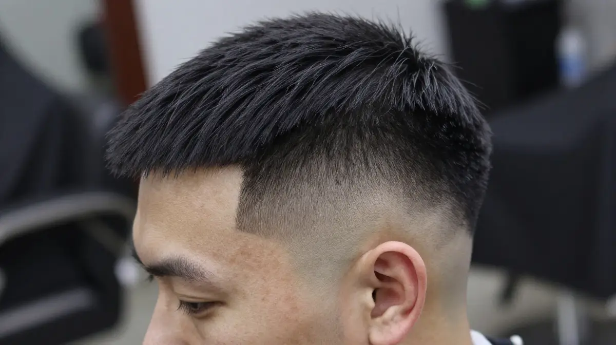 Textured Crop with Skin Fade