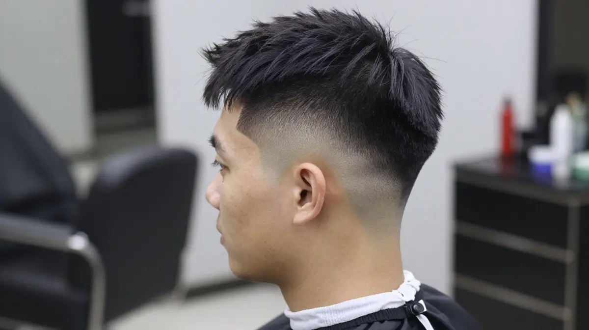 Textured Crop with Taper