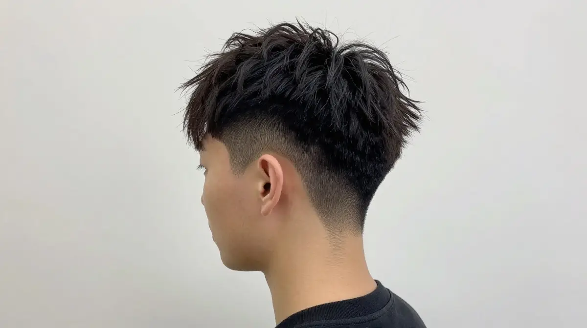 Textured Crop with Undercut