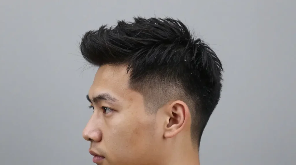Textured Quiff for Volleyball Men