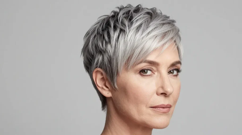 The Asymmetrical Pixie Cut for a Modern Edge