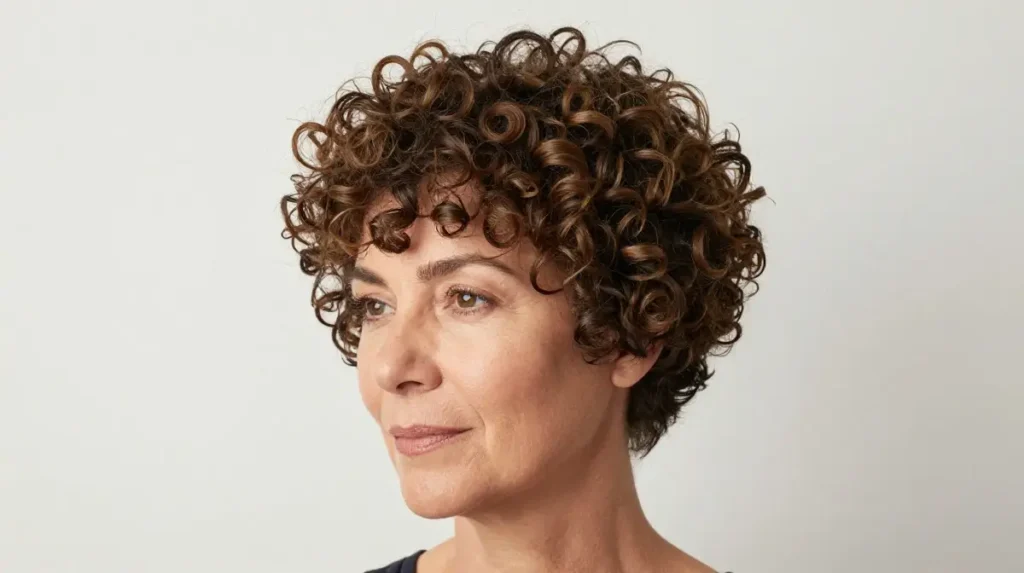 The Curly Choppy Pixie for Natural Texture