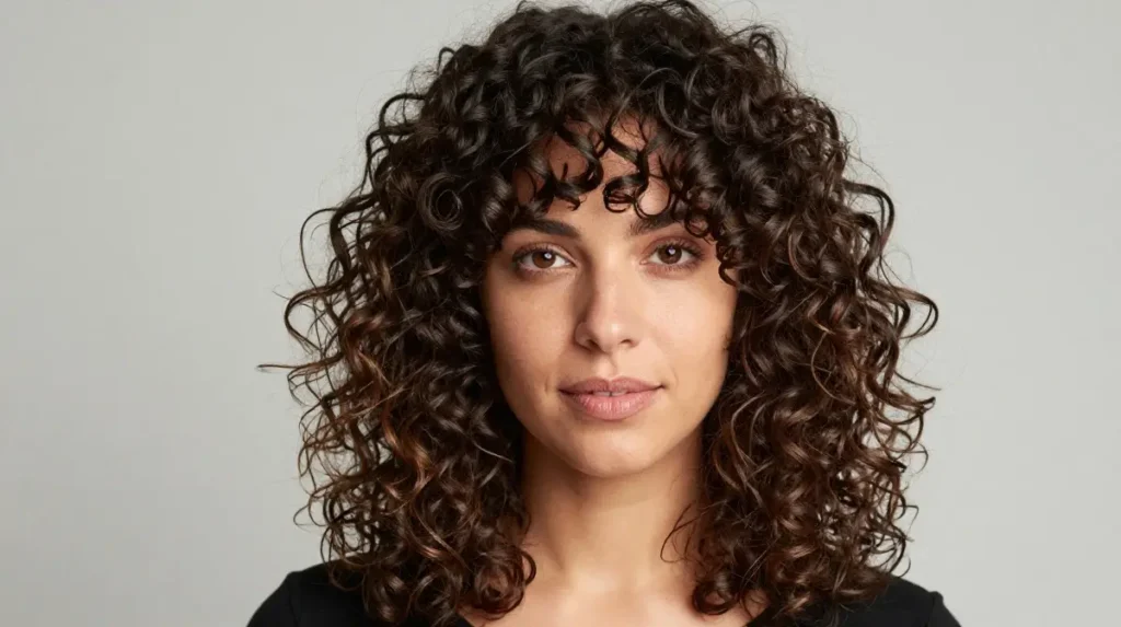 The Curly Hair Medium Shag