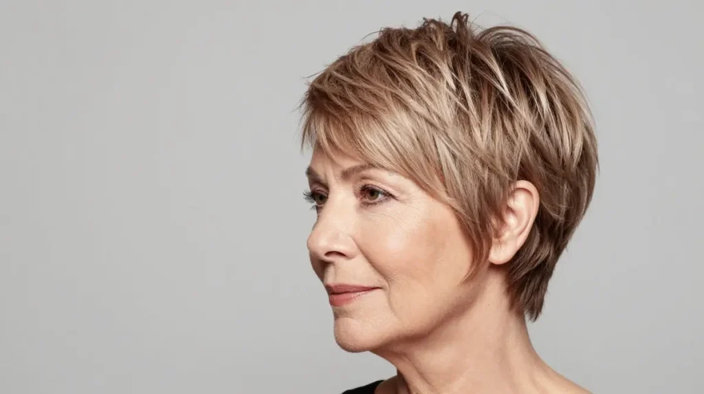 The Feathered Pixie Cut for Soft Movement
