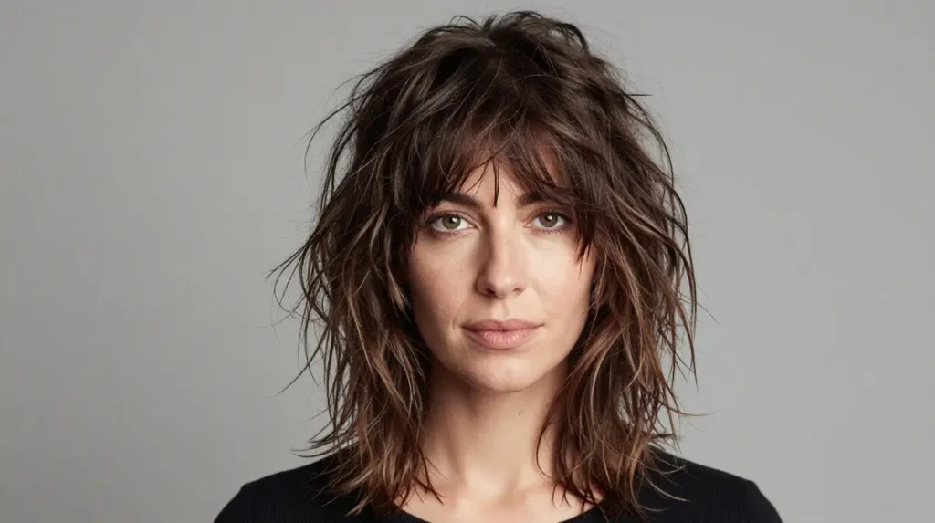 The Messy Effortless Medium Shag