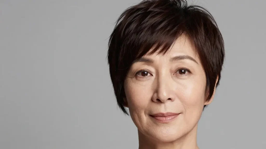 The Pixie Cut With Side Swept Bangs for Heart Faces