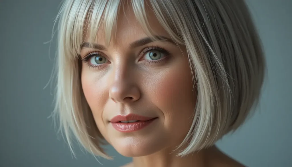 The Short Style for Heart Faces and Thin Hair