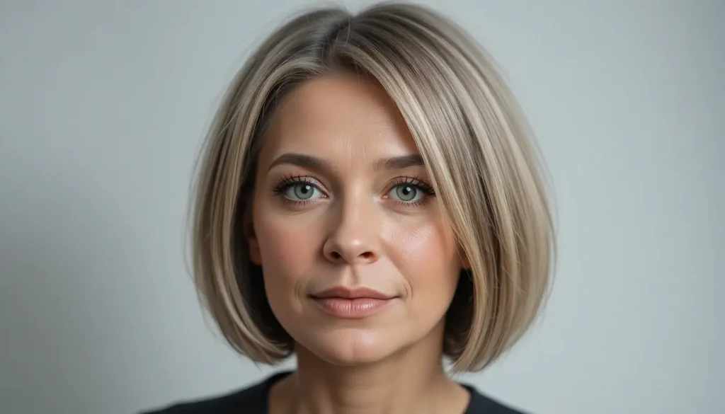 The Tapered Cut for Clean Neckline Definition