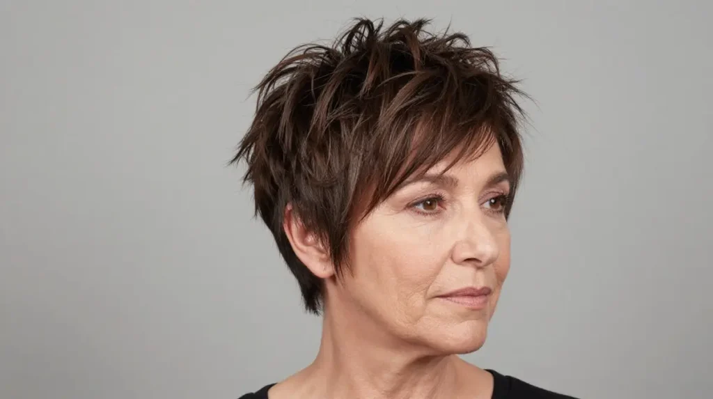 The Tousled Messy Pixie for a Relaxed Vibe