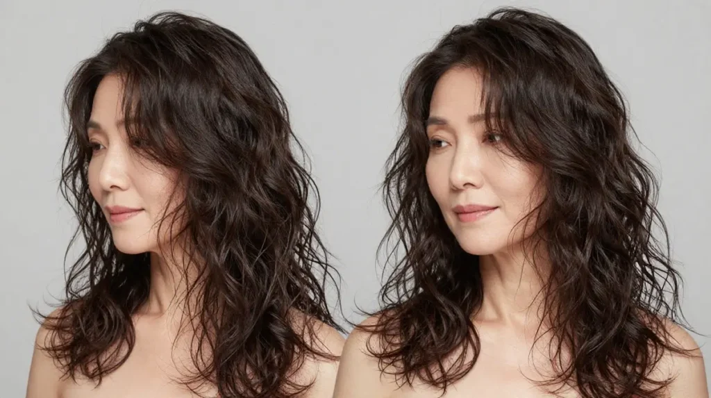Wavy Hair for Fine and Thin Hair Over 40